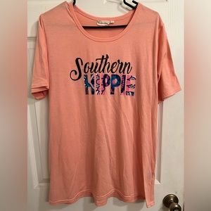 Southern Stitch Southern Hippie size L shirt